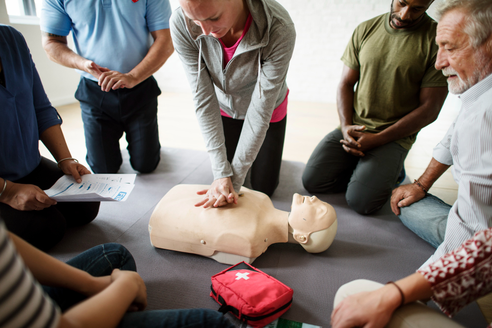 While Performing High-Quality CPR on an Adult, What Action Should You Ensure Is Being Accomplished?